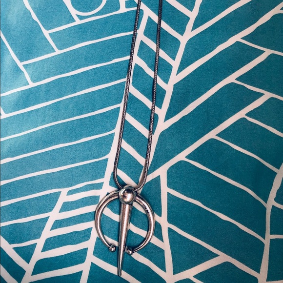 Luv Aj Silver Statement Piece Pendant Harlow - Picture 4 of 5